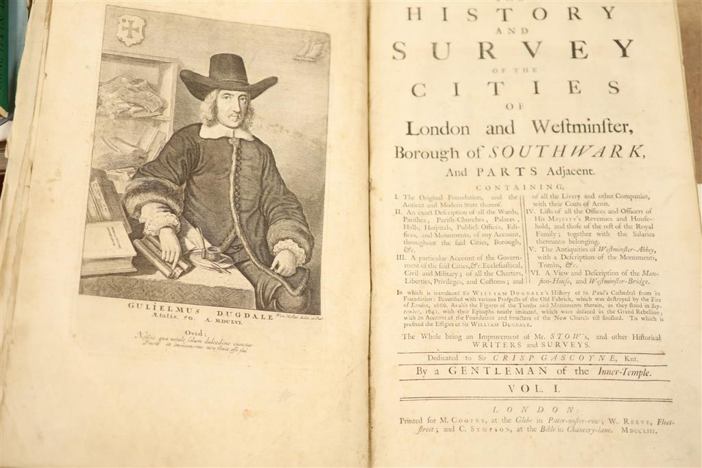 Mottley, J., The history and survey of the cities of London and Westminster, borough of Southwark and parts adjacent, London, M.Cooper,